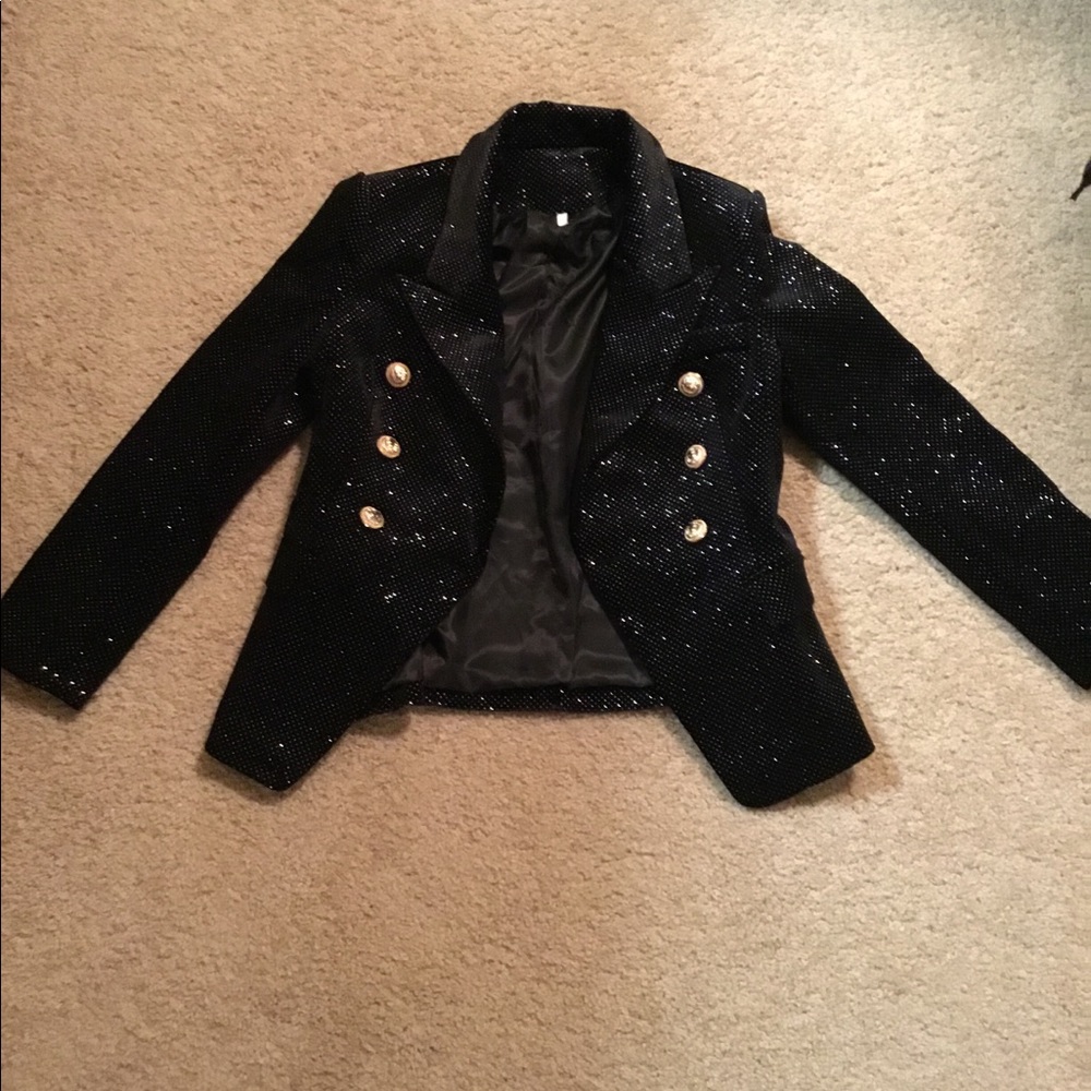 Sequin blazer